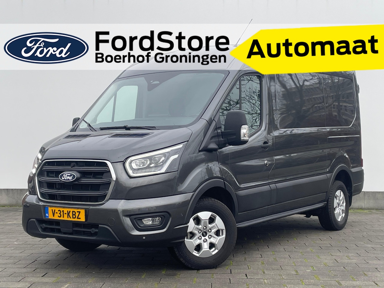 Ford Transit - 350 2.0 TDCI L2H2 Limited | 360° Camera | Winter Pack | Trekhaak | Adapt. Cruise | Elek. V - AutoWereld.nl