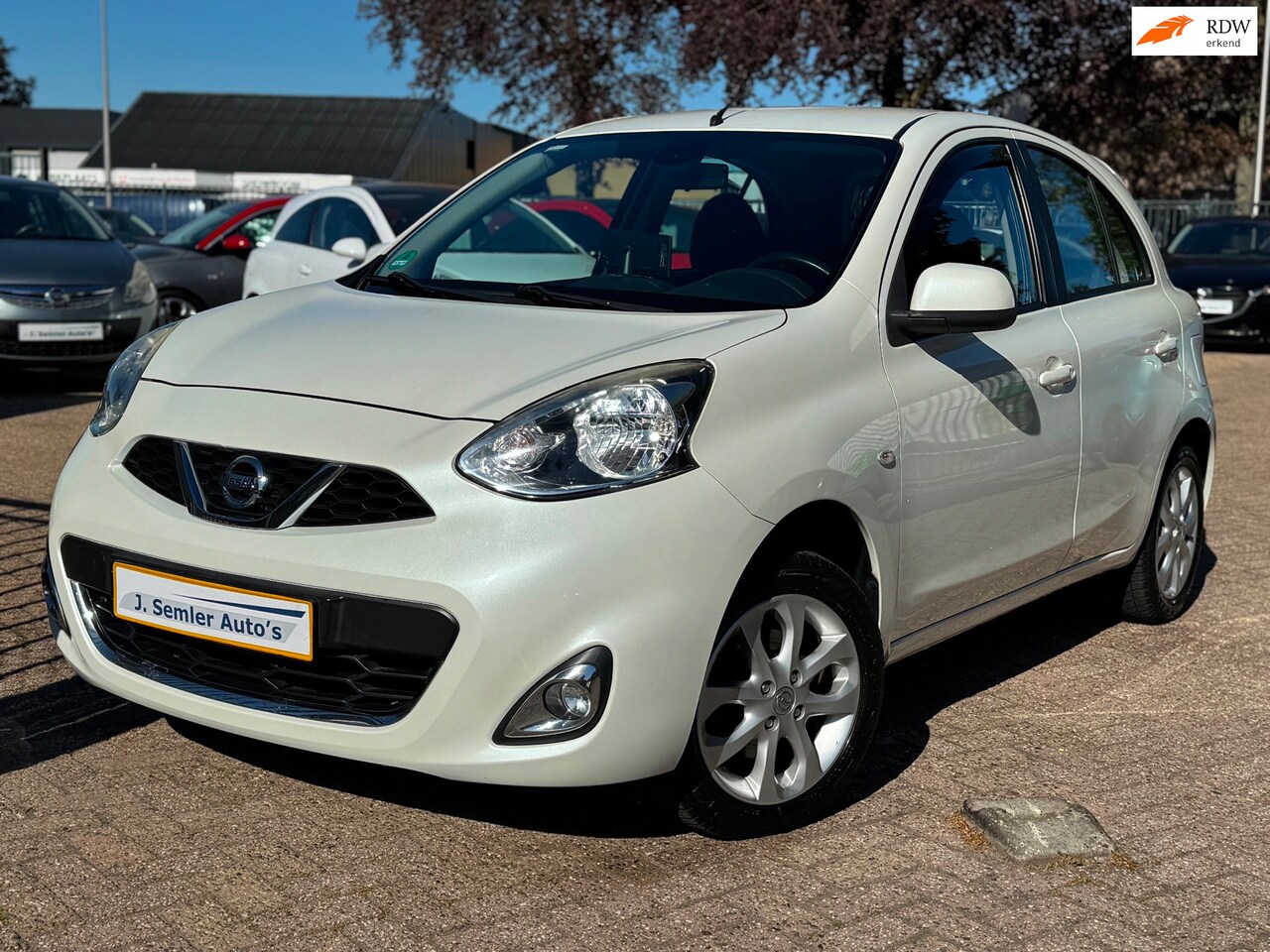 Nissan Micra - 1.2 Tekna CLIMA CRUISE CTRL MF STUUR APPLE CARPLAY - AutoWereld.nl