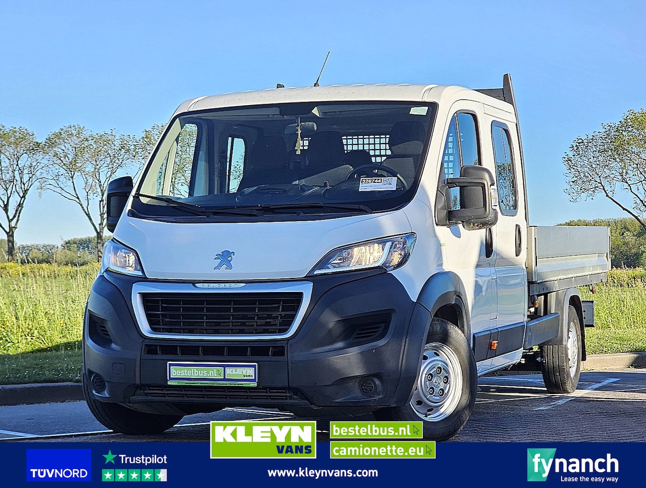 Peugeot Boxer - 2.0 L3 Open-Laadbak DC! - AutoWereld.nl