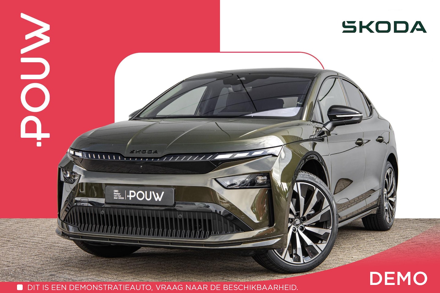 Skoda Enyaq Coupé iV - 60 204pk Sportline | Trekhaak Wegklapbaar | Panoramadak | Head-up - AutoWereld.nl