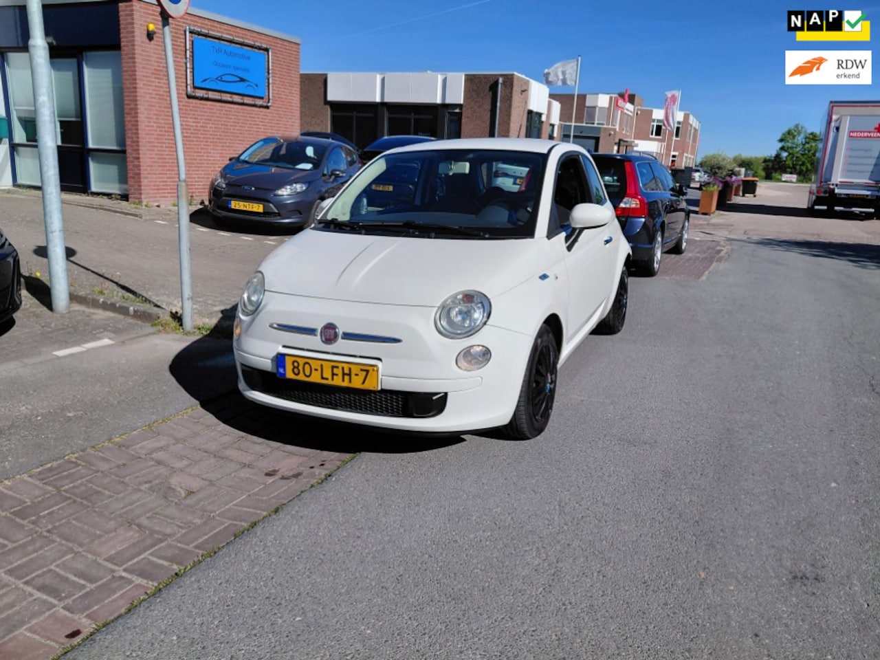 Fiat 500 - 1.2 Pop Airco Cv El ramen Boekjes lage km stand - AutoWereld.nl