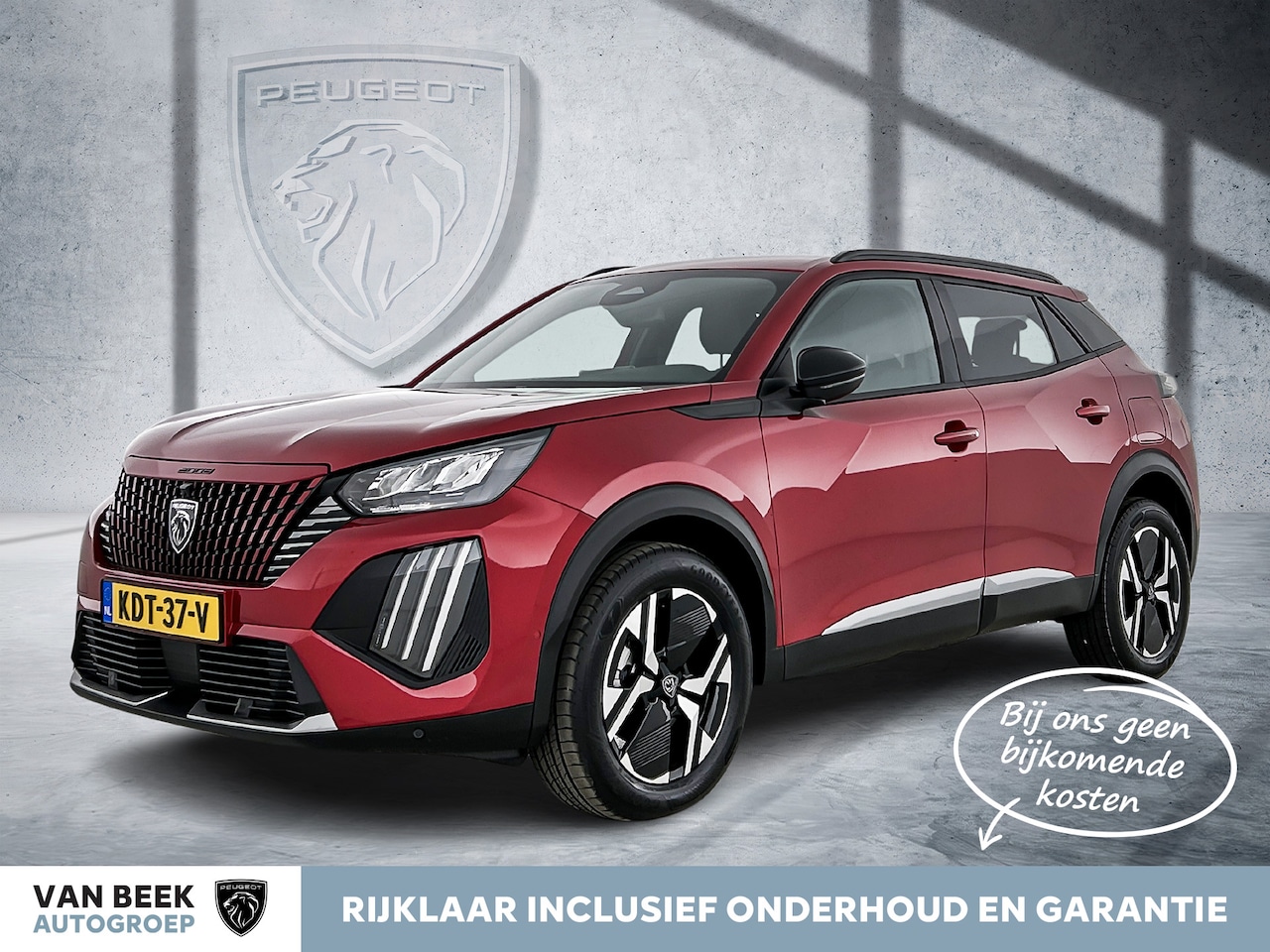 Peugeot 2008 - Hybrid 145 pk Automaat Allure | Adaptive CC | 360 camera | Keyless entry | - AutoWereld.nl