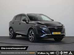 Nissan Qashqai - 1.3 MHEV Xtronic Tekna Plus | BOSE audio | Stoel, stuur en voorruitverwarming | Lederen be