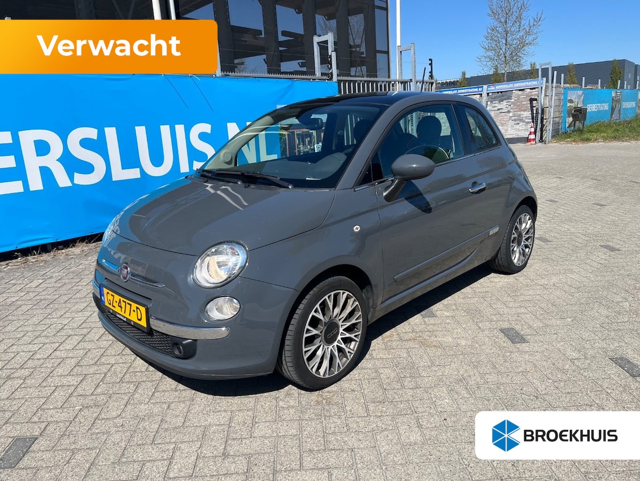 Fiat 500 - 1.2 69pk Lounge | Panoramadak | Climate controle | Parkeersensoren | Bluetooth | Lichtmeta - AutoWereld.nl