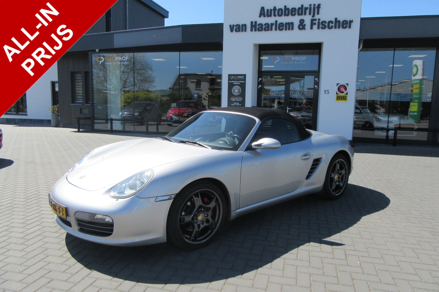 Porsche Boxster S - 3.2 Tiptronic Automaat, Sportchrono, Leder, Navi, Cruise Control, Stoelverw. - AutoWereld.nl