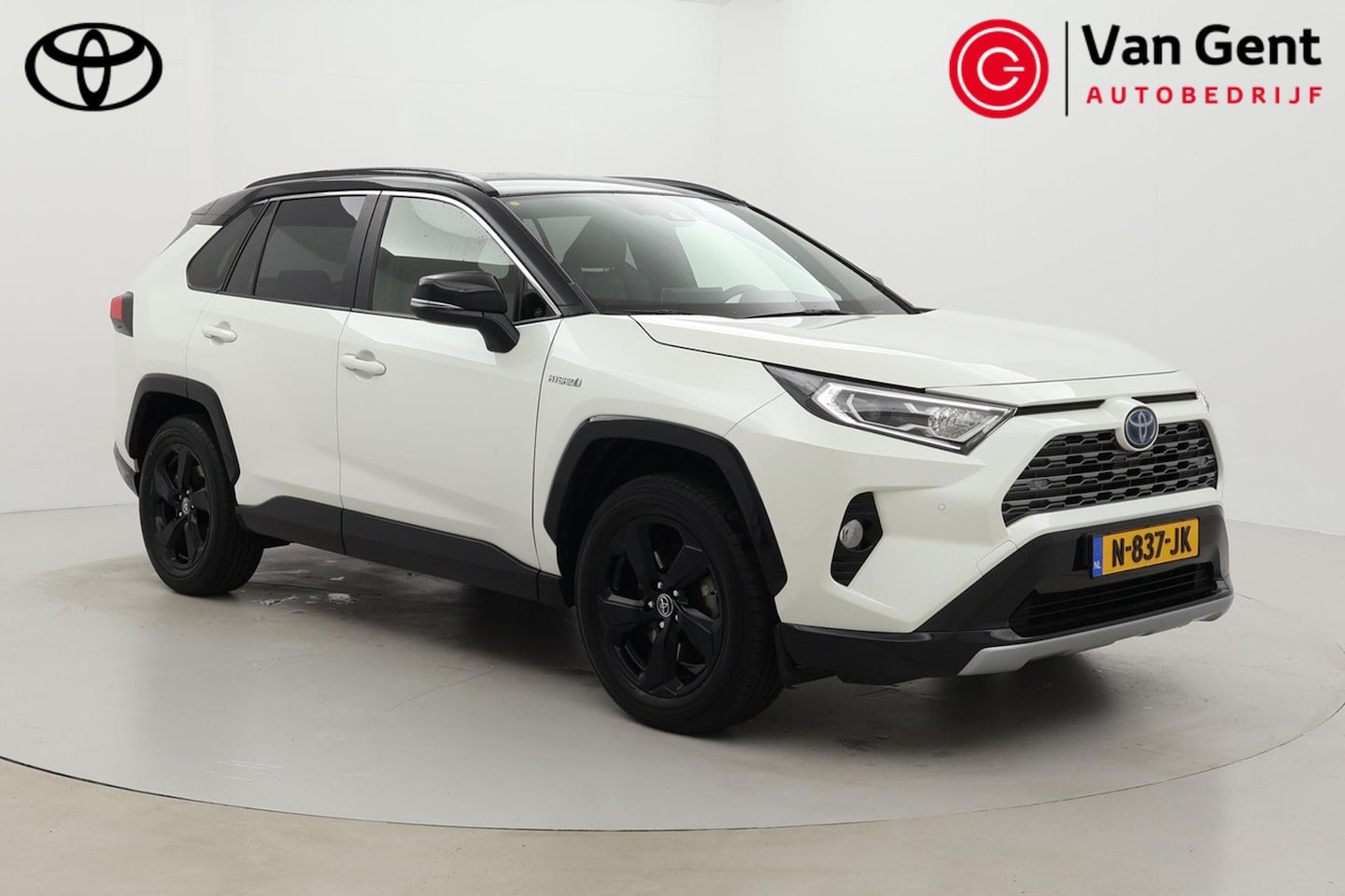 Toyota RAV4 - 2.5 Hybrid 2WD Bi-Tone | Trekhaak | Leder | Apple Carplay / Android Auto | Stoelverwarming - AutoWereld.nl