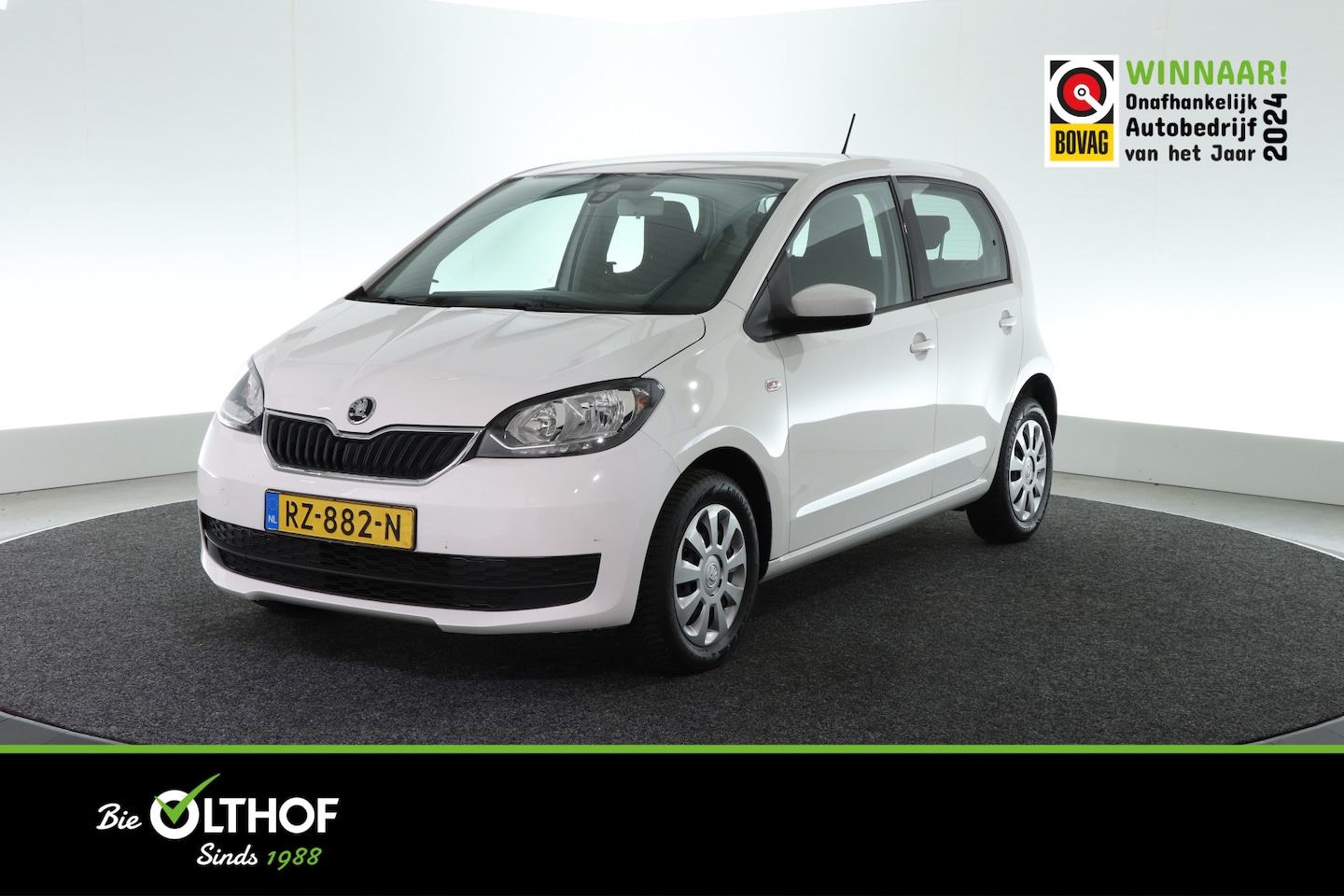 Skoda Citigo - 1.0 CNG G-TEC Ambition | CRUISE | AIRCO | BLUETOOTH | - AutoWereld.nl