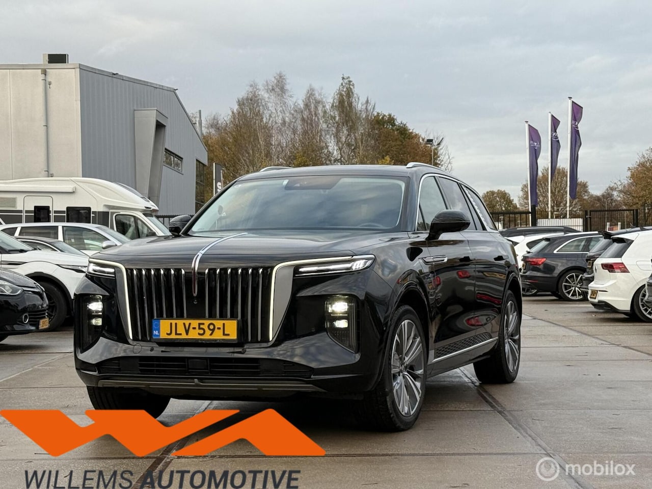Hongqi E-HS9 - President 99 kWh 6P Luchtvering-Pano-Trekhaak- - AutoWereld.nl