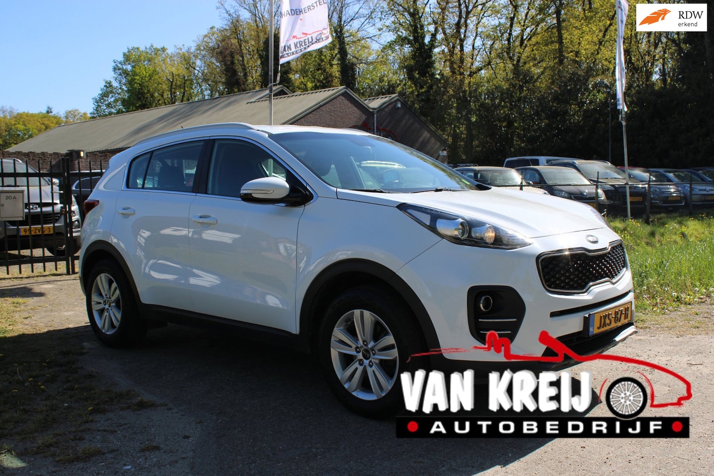 Kia Sportage - 1.6 GDI ComfortLine 1.6 GDI ComfortLine, Navi, Camera, Airco, Trekhaak - AutoWereld.nl