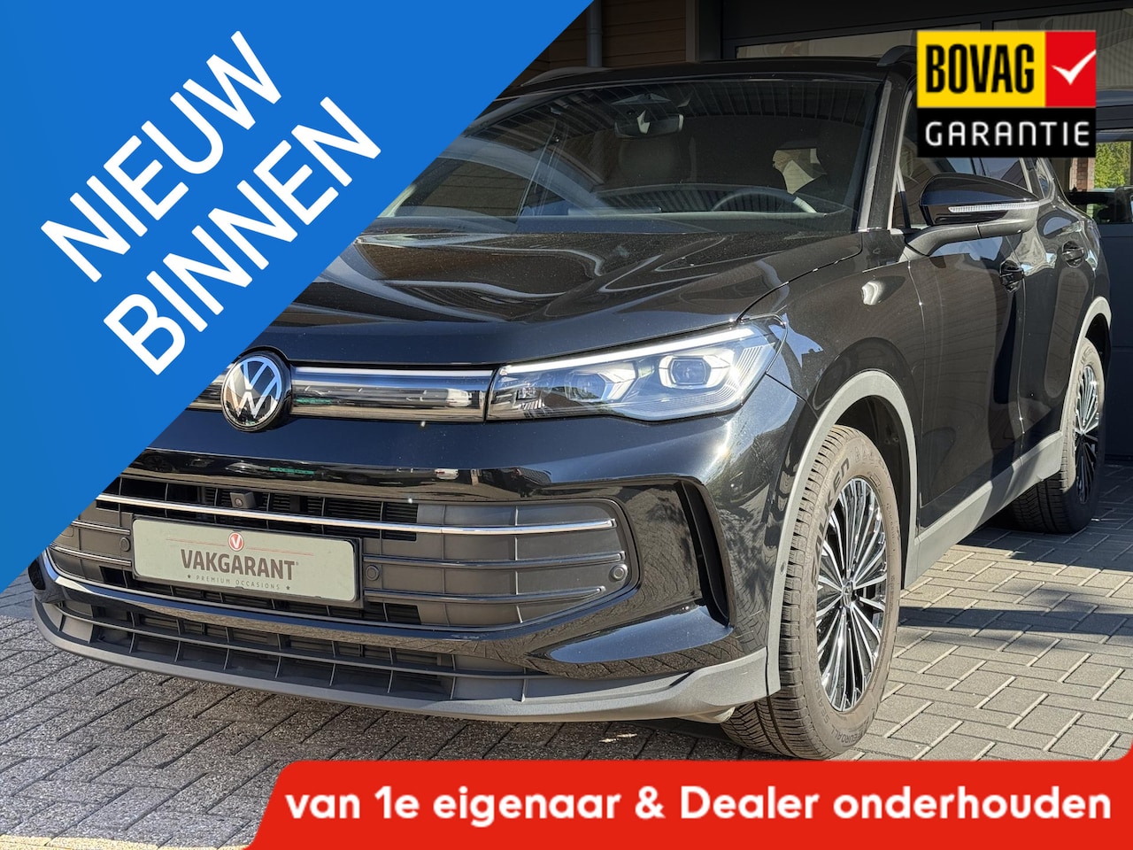 Volkswagen Tiguan - 1.5 eTSI Life ,360Cam,Carpl,Trekhaak,Cruise adap - AutoWereld.nl
