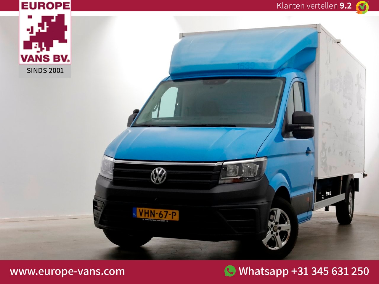 Volkswagen Crafter - 35 2.0 TDI E6 Bakwagen met achterdeuren 2-Persoons 11-2020 - AutoWereld.nl