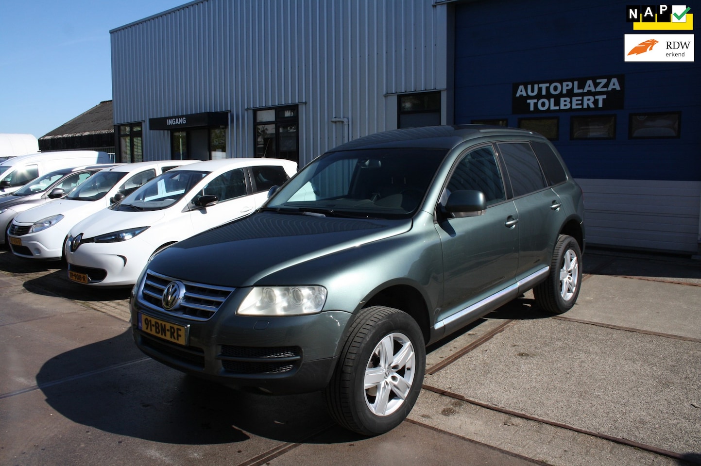 Volkswagen Touareg - 2.5 TDI *GRIJSKENTEKEN*MARGE-AUTO* - AutoWereld.nl