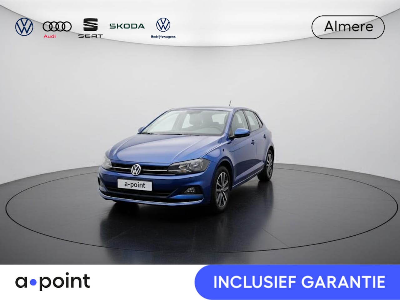 Volkswagen Polo - 1.0 TSI Highline Automaat | Climatronic | Stoelverwarming | Parkeersensoren | Apple Carpla - AutoWereld.nl
