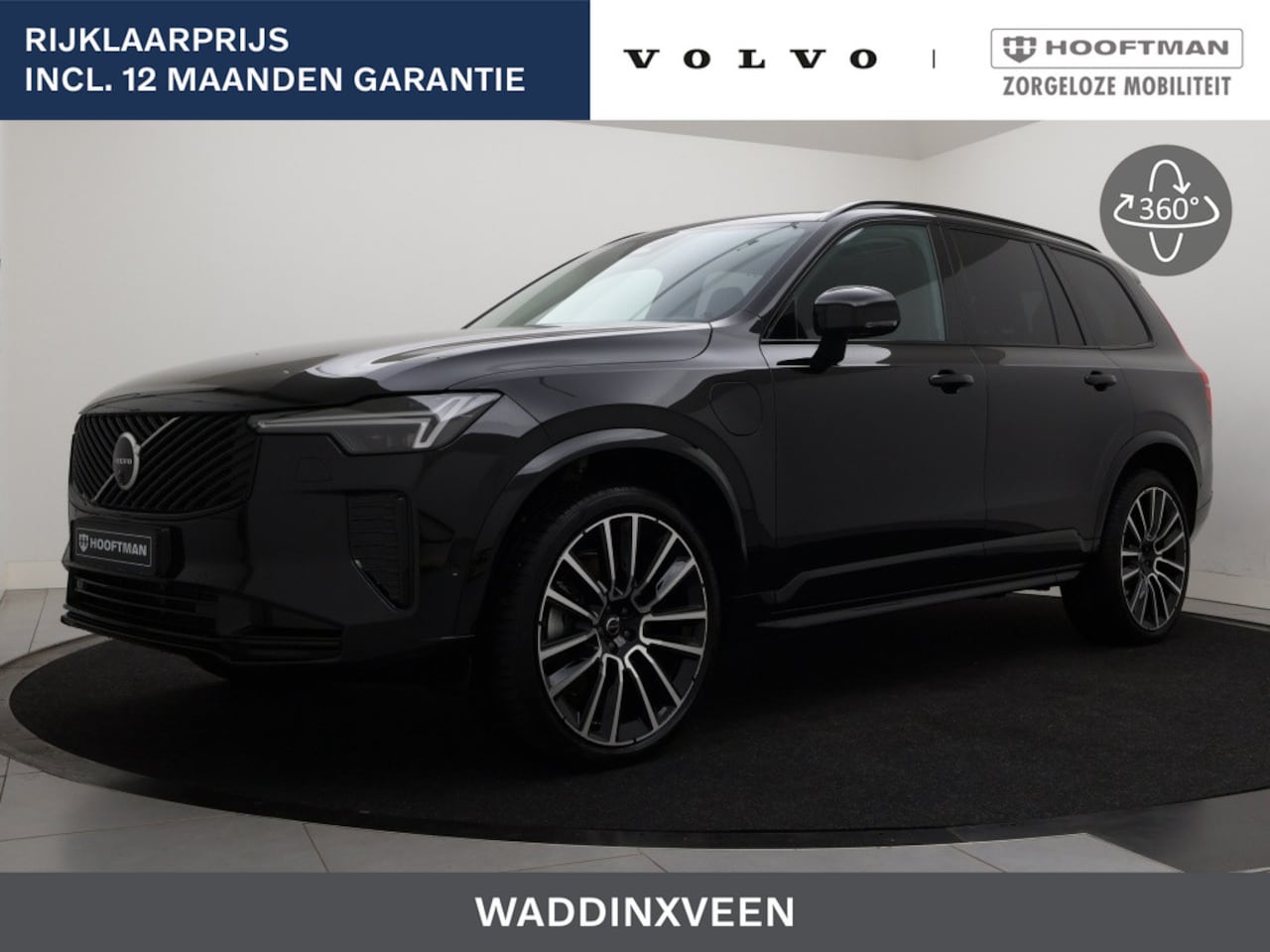 Volvo XC90 - T8 PLUG-IN HYBRID ULTRA DARK *NIEUW MODEL* 22INCH B&W LUCHTVERIN - AutoWereld.nl