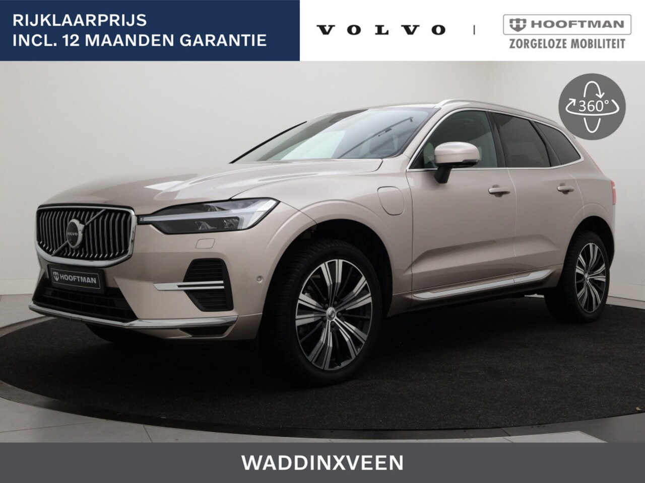 Volvo XC60 - T6 PLUG-IN HYBRID ULTRA BRIGHT LUCHTVERING 360GR CAM TREKHAAK - AutoWereld.nl