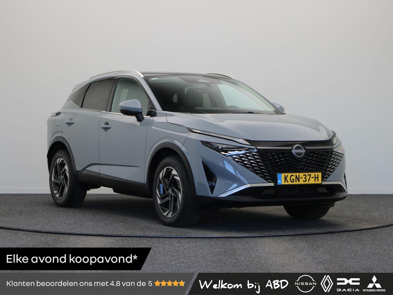 Nissan Qashqai - 1.3 MHEV Xtronic N-Connecta | Panoramadak | Pilot Assist | Elektrische achterklep | Head-u - AutoWereld.nl