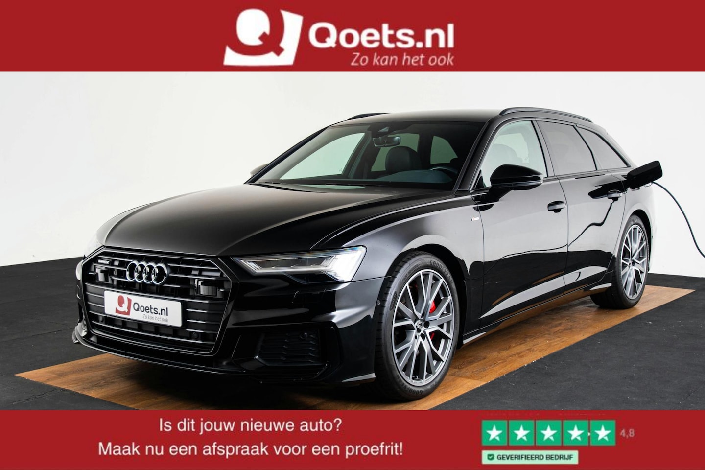 Audi A6 Avant - 55 TFSI e quattro S Line - Privacy glas - Sportstoelen - Stoelverwarming voor - B&O - Acht - AutoWereld.nl