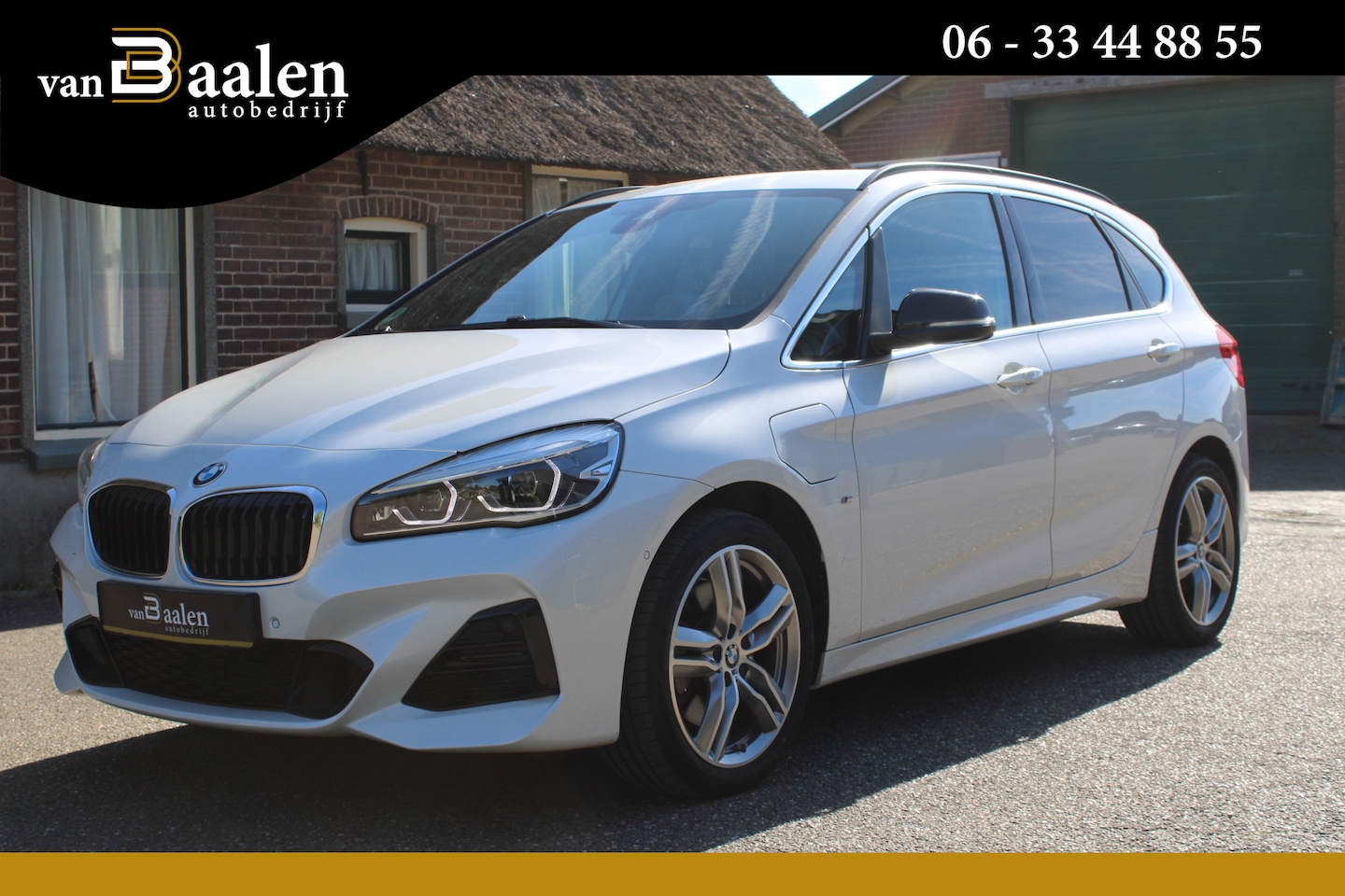 BMW 2-serie Active Tourer - 225xe PHEV High Exe SOh 90.6% M-SPORT LEER LED NAVI 36000KM!!! - AutoWereld.nl