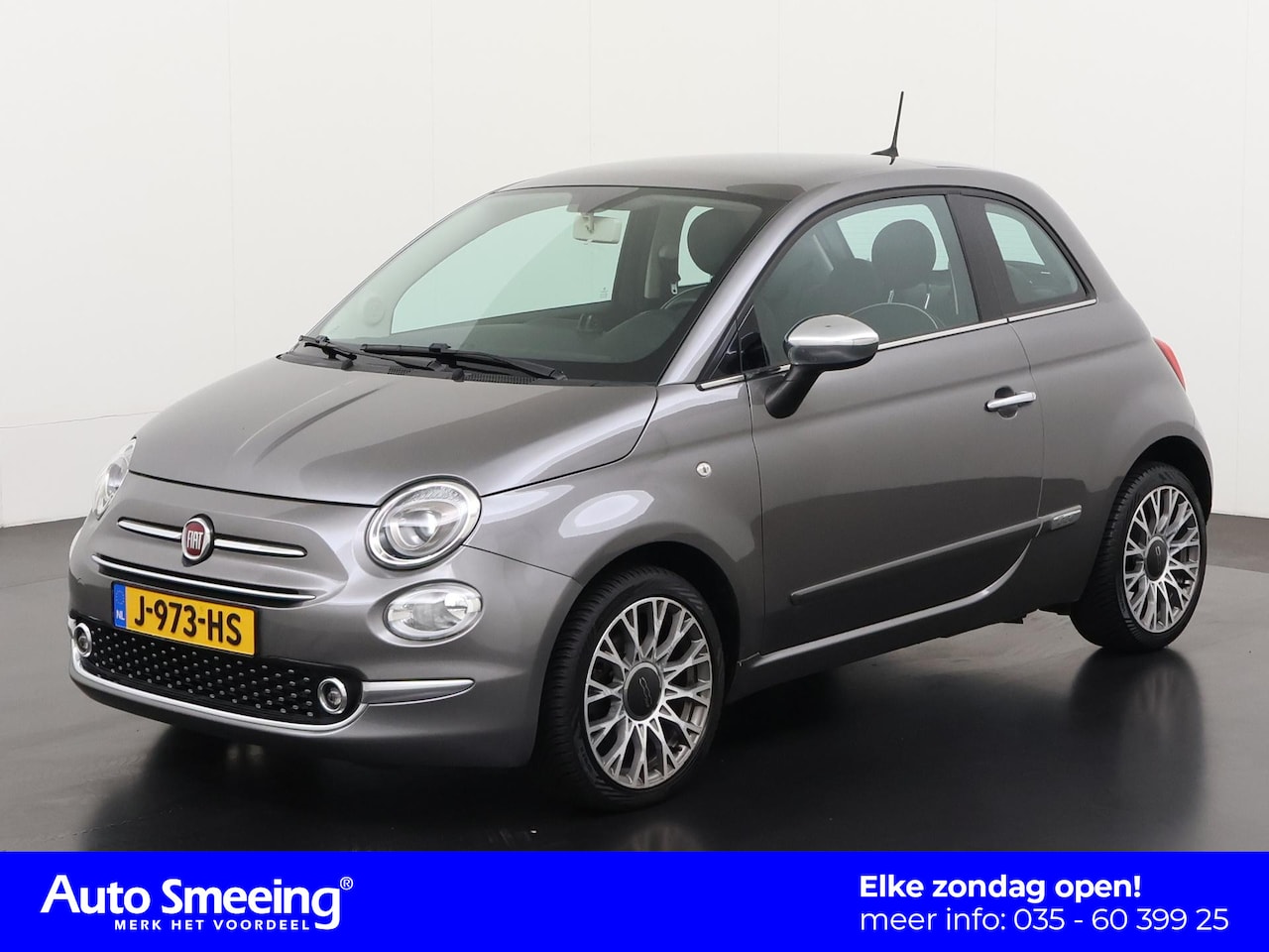 Fiat 500 - 1.2 Lounge | Panoramadak | Navigatie | Parkeersensor | Zondag Open! - AutoWereld.nl