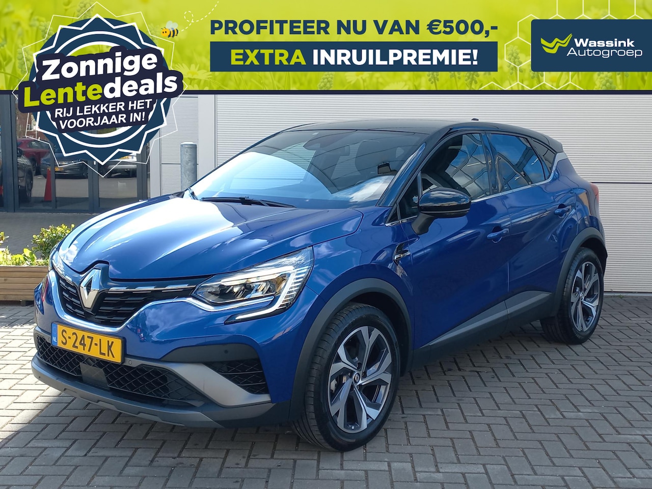 Renault Captur - 1.4 TCe 140pk Hybride Automaat R.S. line | LENTEDEALS | Climate control | Navigatie | Wint - AutoWereld.nl