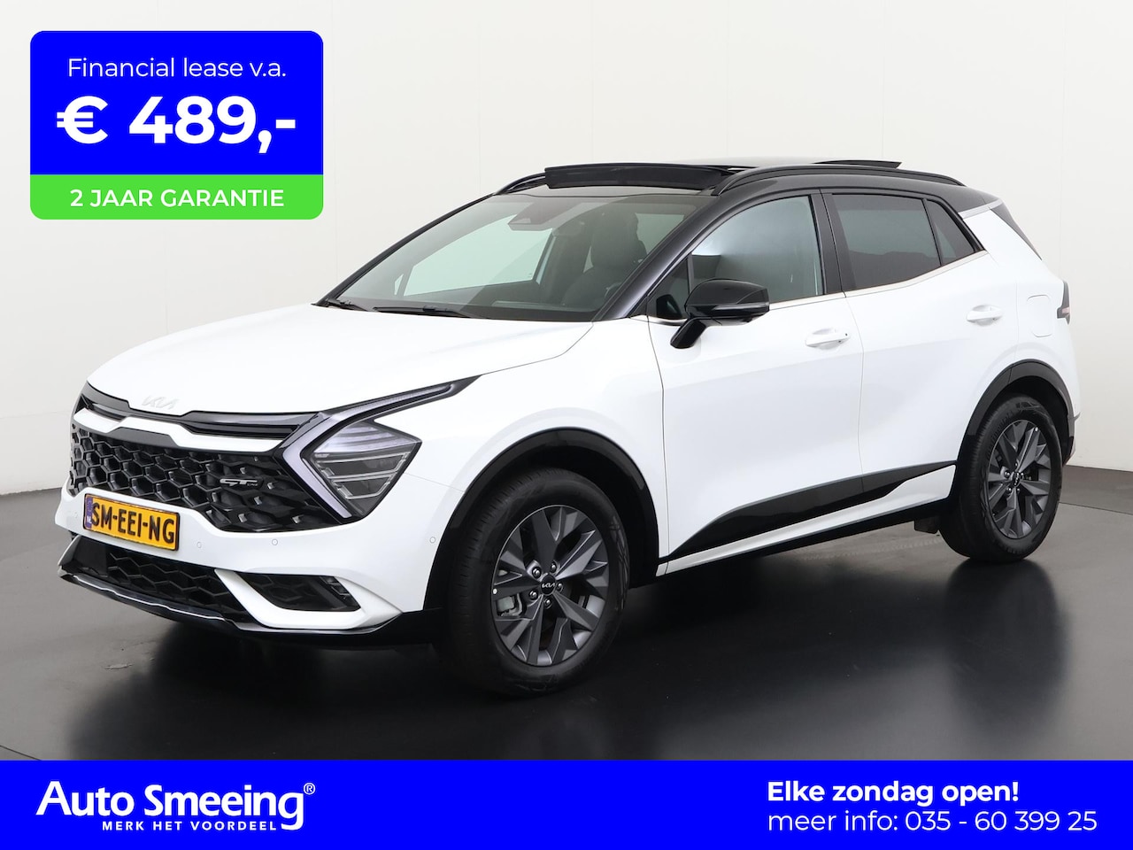 Kia Sportage - 1.6 T-GDi Hybrid GT-PlusLine | Panoramadak | Leder | Camera | Zondag Open! - AutoWereld.nl