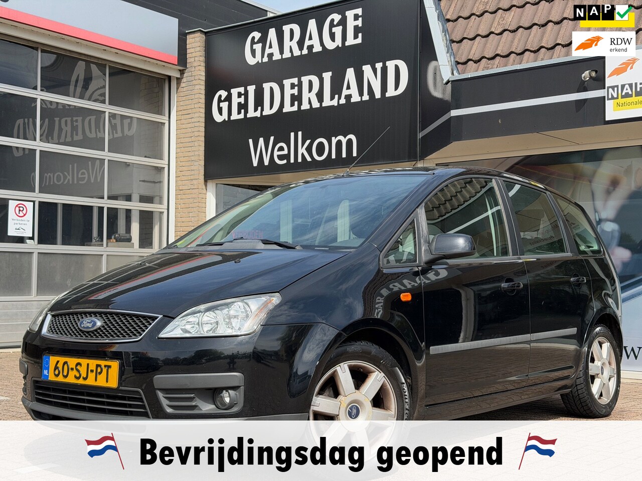 Ford Focus C-Max - 1.6-16V Futura | Cruise ctr | Airco | Trekhaak | Isofix | Flex - AutoWereld.nl
