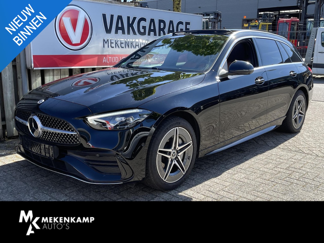Mercedes-Benz C-klasse Estate - 300 e Star Edition AMG Line 18"/Panoramadak/Trekhaak/Stuur + stoelverwarming/Adaptieve cru - AutoWereld.nl
