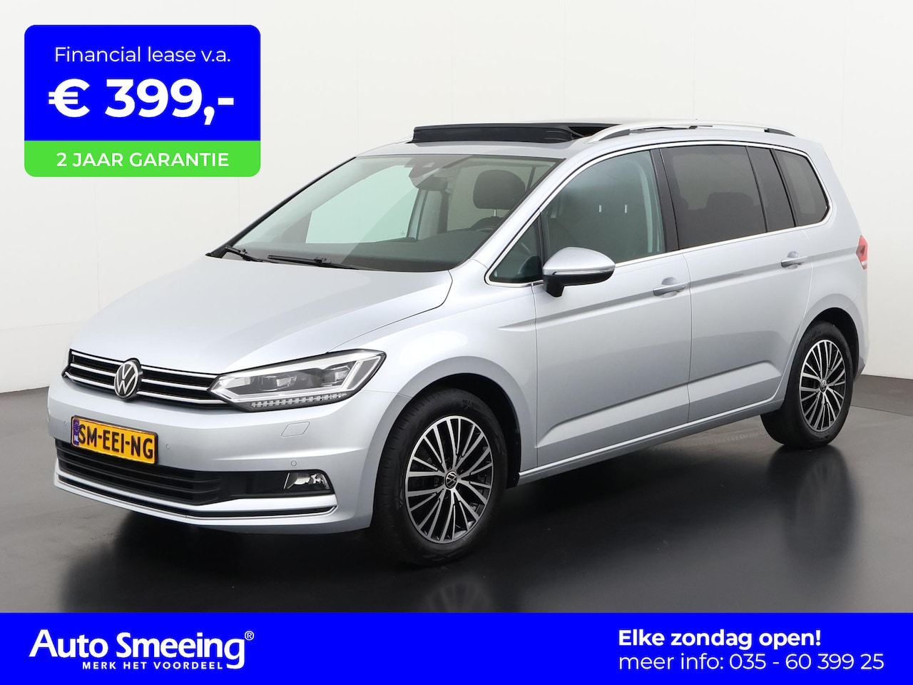 Volkswagen Touran - 1.5 TSI Highline DSG | Panoramadak | Trekhaak | Zondag Open! - AutoWereld.nl