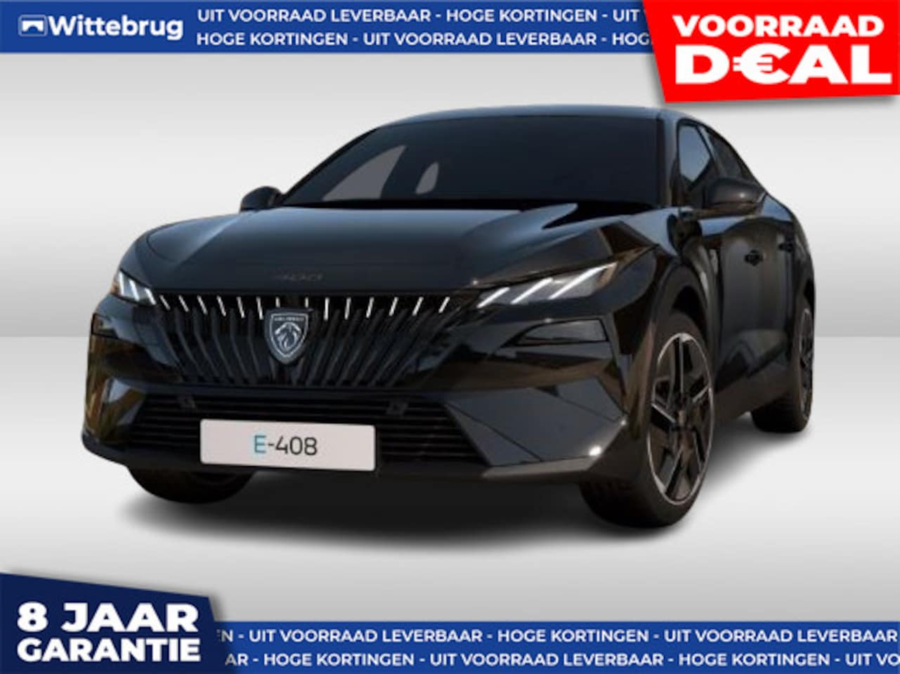 Peugeot e-408 - GT Avantage 58 kWh NET BINNEN - 8 JAAR GARANTIE - FOCAL - PANO DAK - AutoWereld.nl