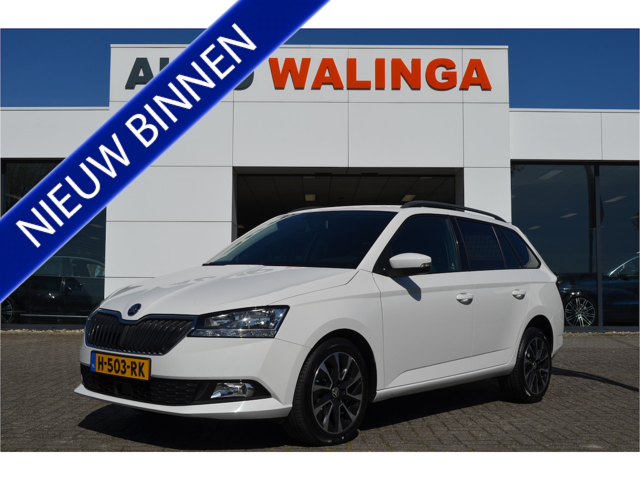 Skoda Fabia Combi - 1.0 TSI Business Edition Carplay | Adaptive Cruise | Blind Spot | Navigatie - AutoWereld.nl