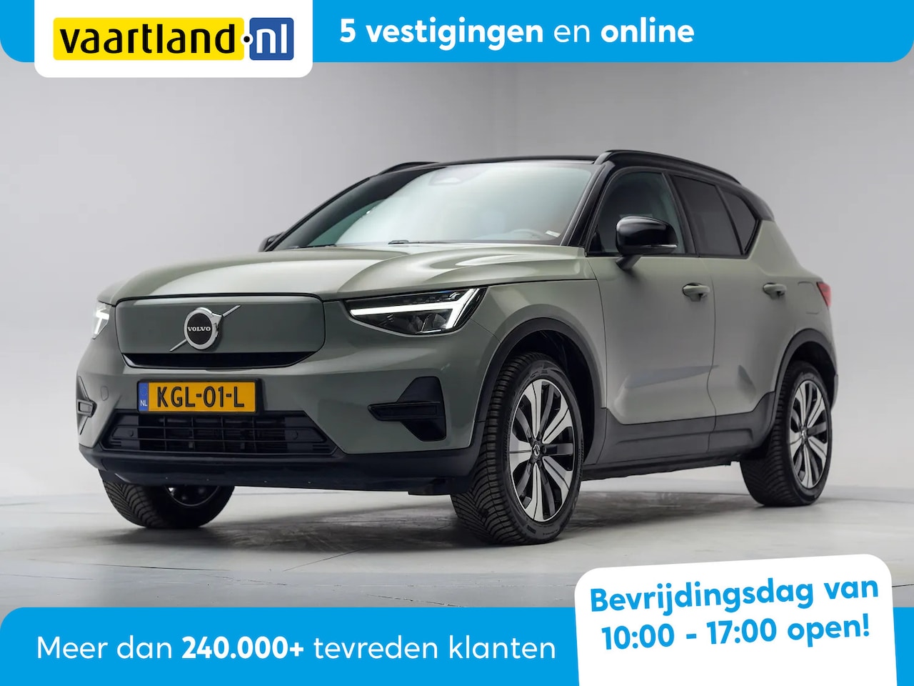 Volvo XC40 - Recharge Plus 3-fase [ LED Stoelverwarming Camera ] - AutoWereld.nl