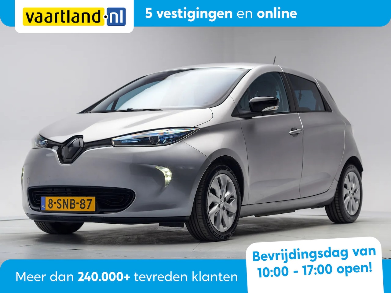 Renault Zoe - Q210 Zen Quickcharge 22kWh [ ex accu ][ Navi Camera Clima ] - AutoWereld.nl