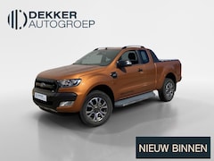 Ford Ranger - 3.2 5-cilinder TDCi 200 pk 4WD Wildtrak Supercab Adaptieve Cruise Control - Navigatie - Tr