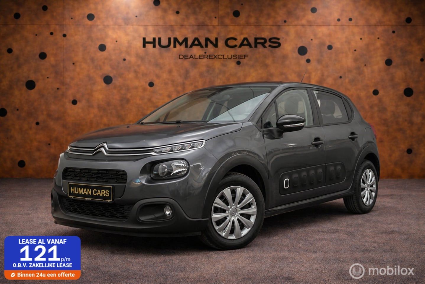 Citroën C3 - 1.2 PureTech Feel 2017 Airco groot navi scherm - AutoWereld.nl