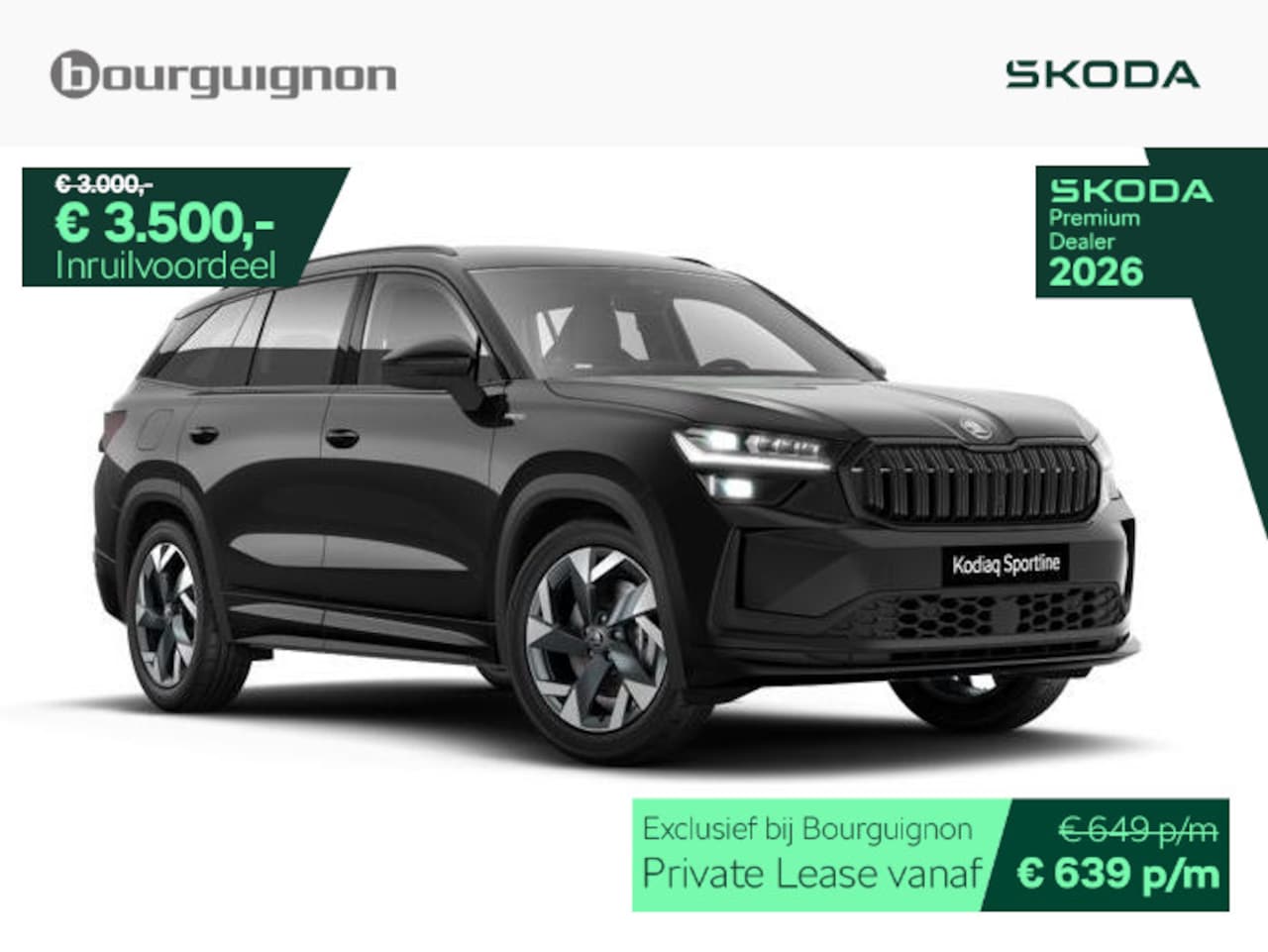 Skoda Kodiaq - Sportline Business 1.5 TSI PHEV 204 PK | Trekhaak | Canton audio | Adaptive cruise control - AutoWereld.nl