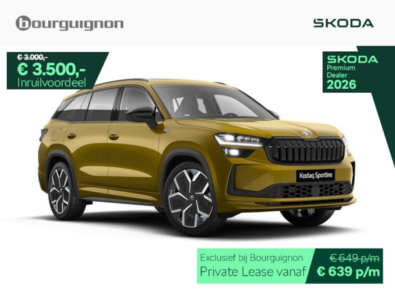 Skoda Kodiaq - Sportline Business 1.5 TSI PHEV 204 PK | Panoramadak | Head-up display | Trekhaak | 360 ca - AutoWereld.nl