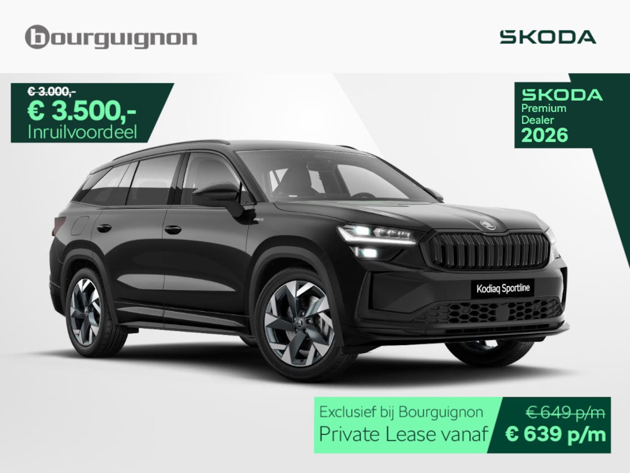 Skoda Kodiaq - Sportline Business 1.5 TSI PHEV 204PK | Trekhaak | Head-up display | Canton audio | Adapti - AutoWereld.nl