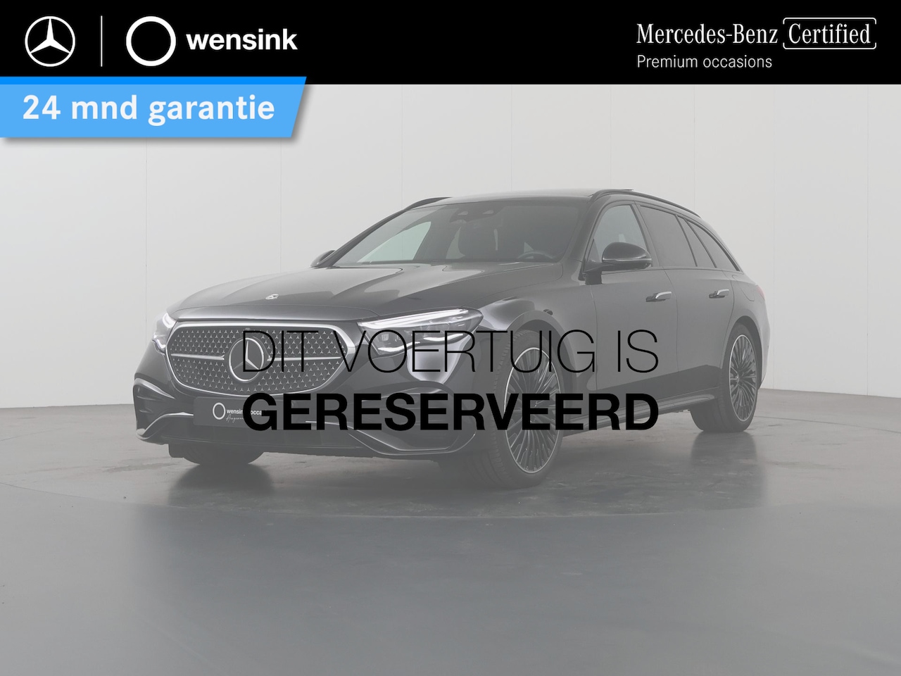 Mercedes-Benz E-klasse Estate - 300 e AMG Line | Night | Panoramadak | Premium | Rij assistentiepakket plus | Burmester | - AutoWereld.nl