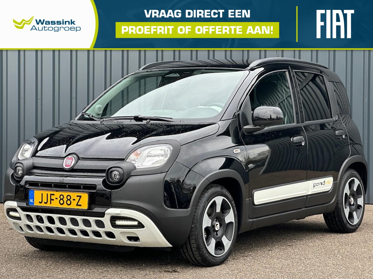 Fiat Panda - 1.0 Hybrid Pandina | Cruise Control | Airco | Apple CarPlay/ Android Auto | - AutoWereld.nl