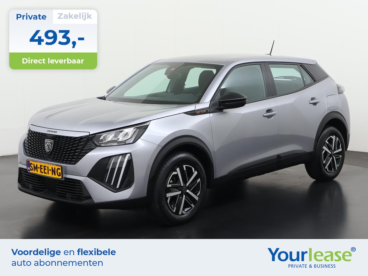 Peugeot 2008 - 1.2 Hybrid 136 Style | All-in 493,- Private Lease | Direct uit voorraad - AutoWereld.nl