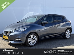 Nissan Micra - 1.0 IG-T N-Connecta / Trekhaak ( 1200 kg ) / Airco / Navigatiesysteem full map /