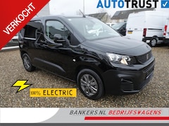 Peugeot e-Partner - Asphalt 50 kWh L1 Airco camera MARGE