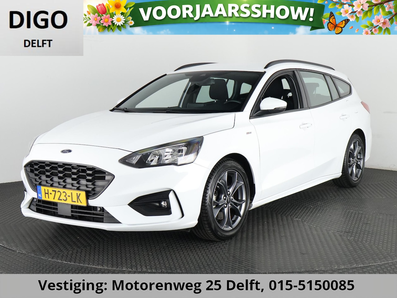Ford Focus Wagon - 1.0 ST LINE BUSINESS 1e EIG. GARANTIE TOT 3-2030* . KEYLESS ENTRY & START . PARKEERSENSORE - AutoWereld.nl
