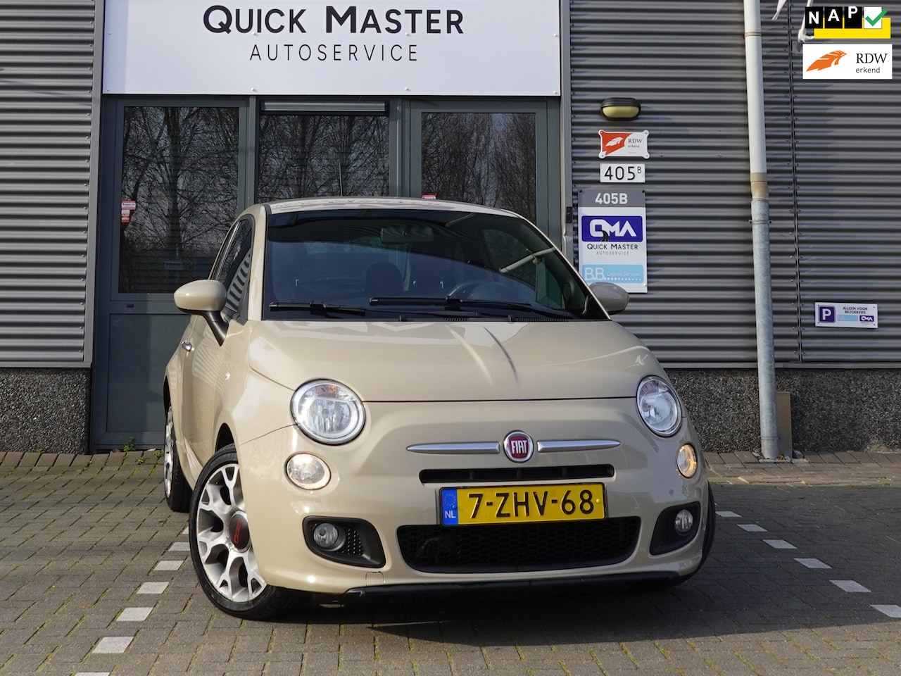 Fiat 500 - 0.9 TwinAir Turbo 500S - Airco - NAP - Nieuwe koppeling - AutoWereld.nl