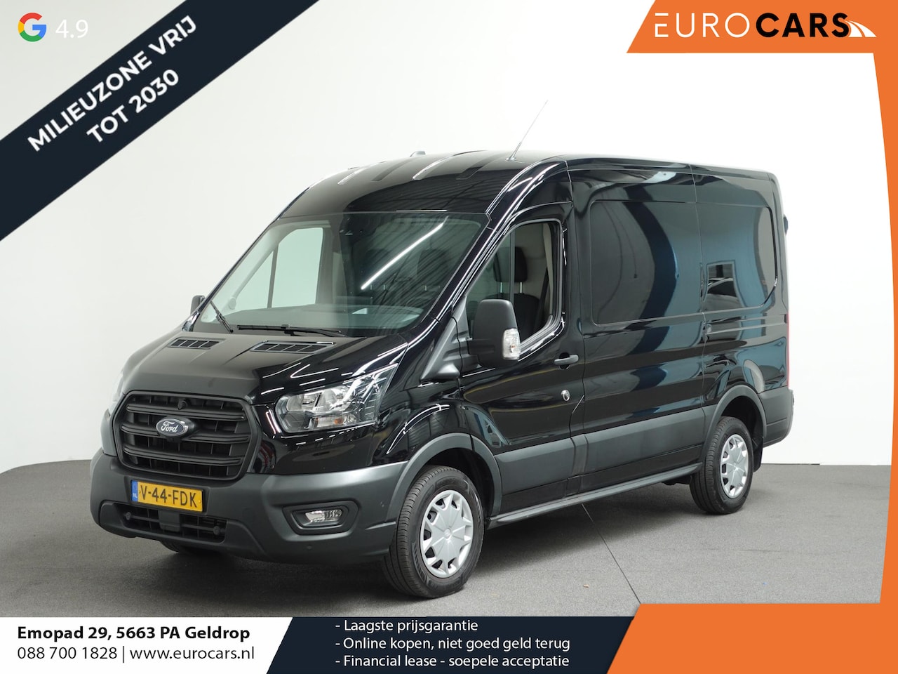 Ford Transit - 310 2.0 TDCI L2H2 Trend Automaat Navigatie Airco Bluetooth Camera Cruise Control - AutoWereld.nl