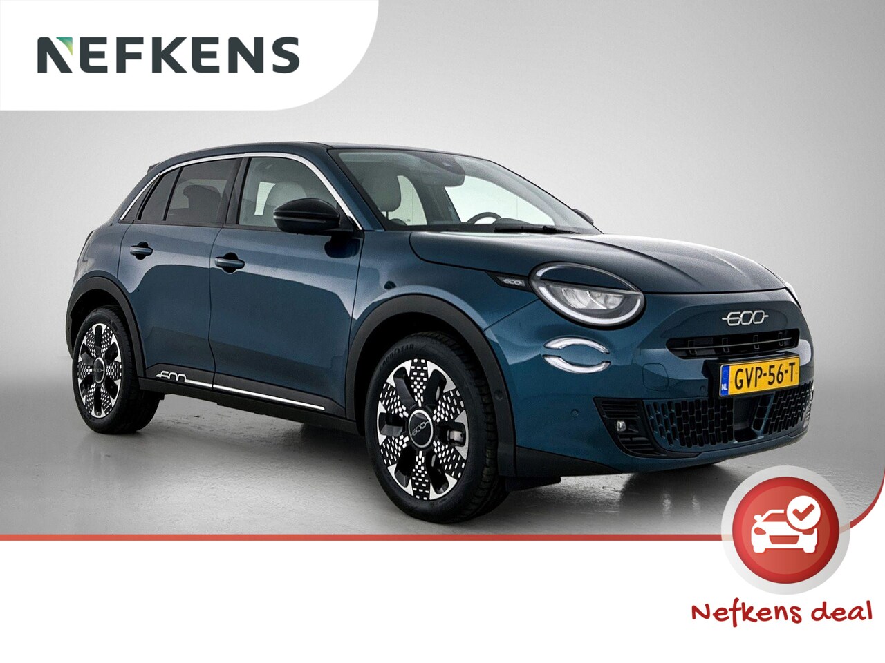 Fiat 600e - La Prima 54 kWh | Automaat | LED | Camera | Dode hoek sensoren | Lane assist | Climate con - AutoWereld.nl