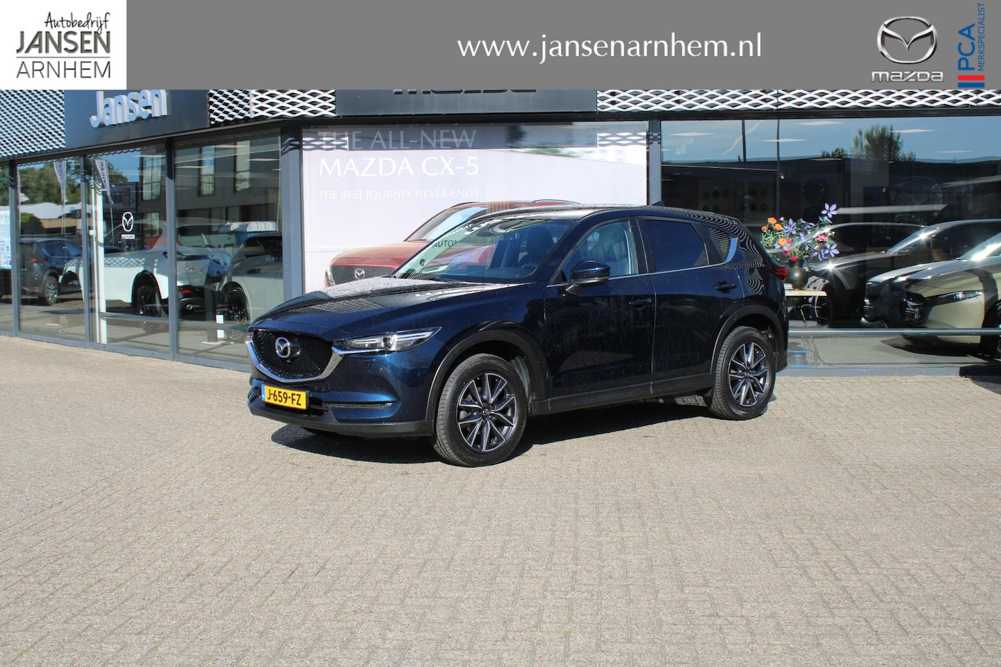 Mazda CX-5 - 2.0 SkyActiv-G 165 Style Selected 2.0 SkyActiv-G 165 Style Selected , Automaat, Trekhaak, Leder, 360 Camera, 19 Inch LMV, Ap - AutoWereld.nl