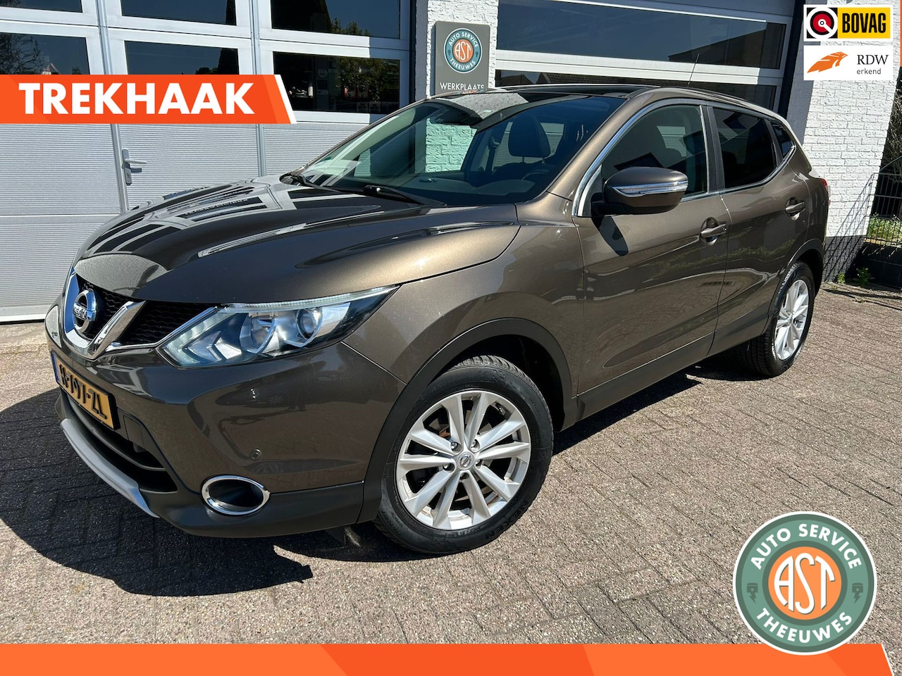 Nissan Qashqai - 1.2 Connect Edition NAVI|PANO|CRUISE|CAMERA|PDC|TREKHAAK - AutoWereld.nl