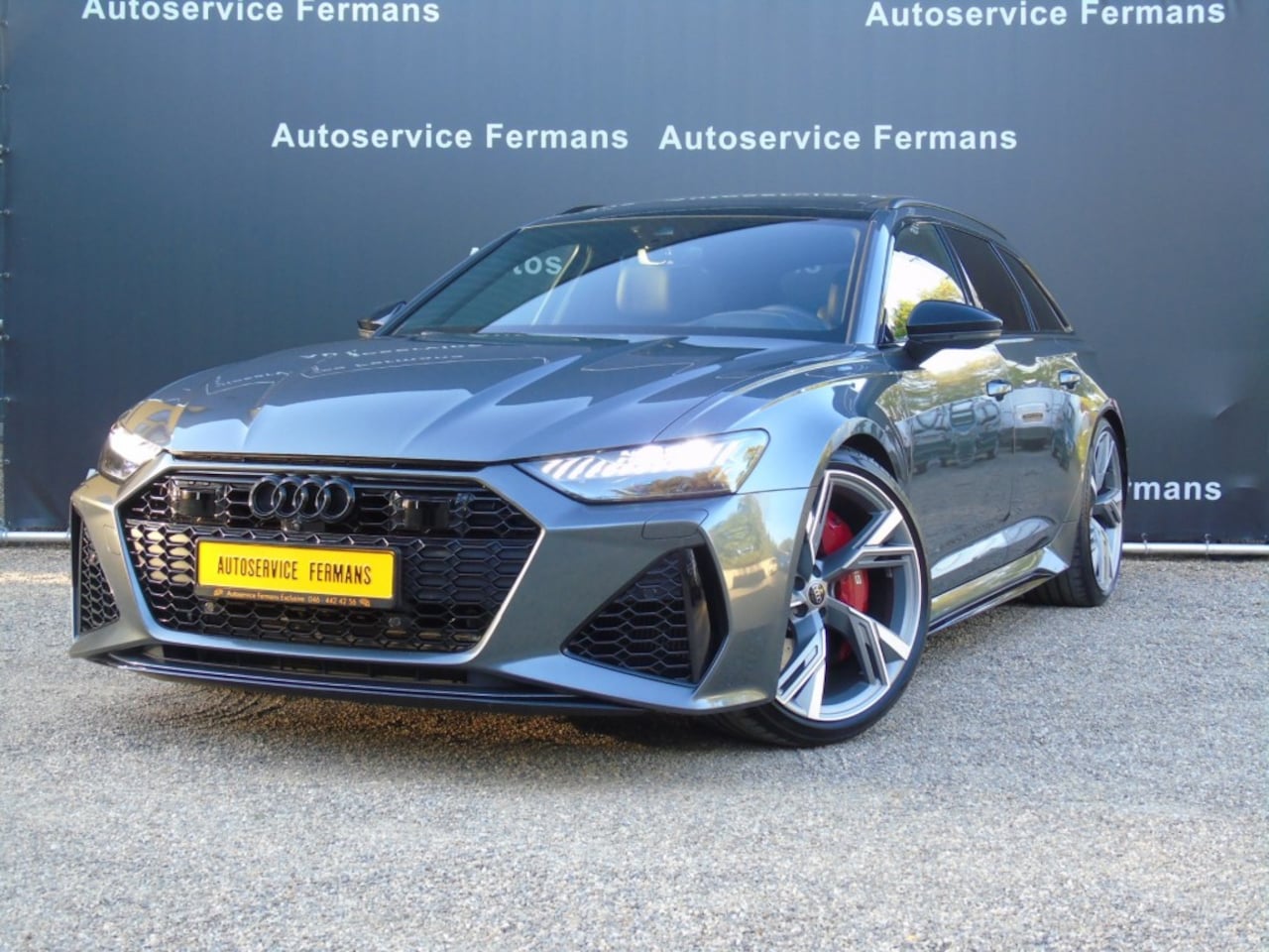 Audi RS6 - RS6 4.0TFSI 600PK Quattro - 2020 -119DKM -Stoel vent.-panodak-Head up - AutoWereld.nl