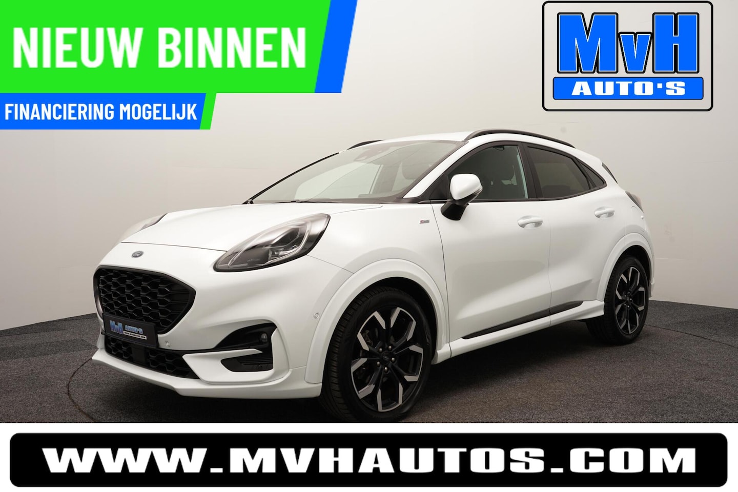 Ford Puma - 1.0 EcoBoost Hybrid ST-Line|CAMERA|B&O|LED|LEER - AutoWereld.nl